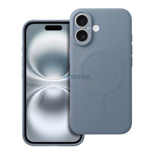 SILICONE MAG COVER MagSafe-kompatibilis tok Samsung Galaxy A55 5G - világoskék