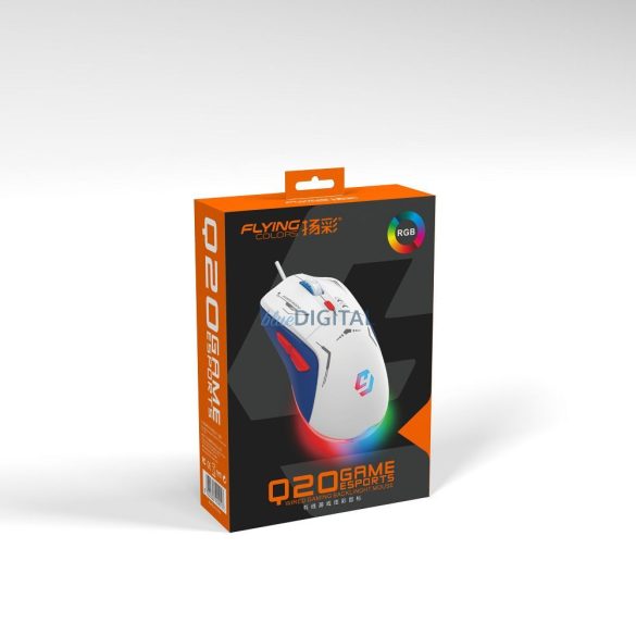 Vezetékes számítógépes egér USB A Q20