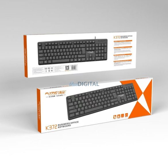 Vezetékes billentyűzet USB A QWERTY K372