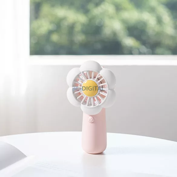 Hordozható ventilátor LLD-F83F rózsaszín