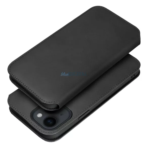 DUAL POCKET kinyitható tok Xiaomi Redmi Note 14 5G - fekete