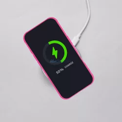   FULL MATTE MAG COVER MagSafe-kompatibilis tok iPhone 15 - rózsaszín