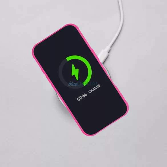 FULL MATTE MAG COVER MagSafe-kompatibilis tok iPhone 16 Pro Max - rózsaszín