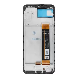   LCD kijelző kerettel Samsung Galaxy A23 4G (A235F) - ALKATRÉSZ!