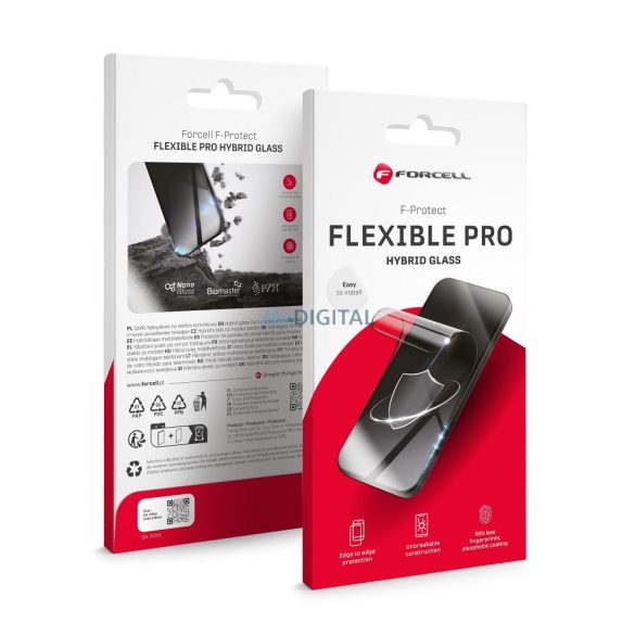 Forcell Flexible Nano 5D edzett üveg Samsung Galaxy A56