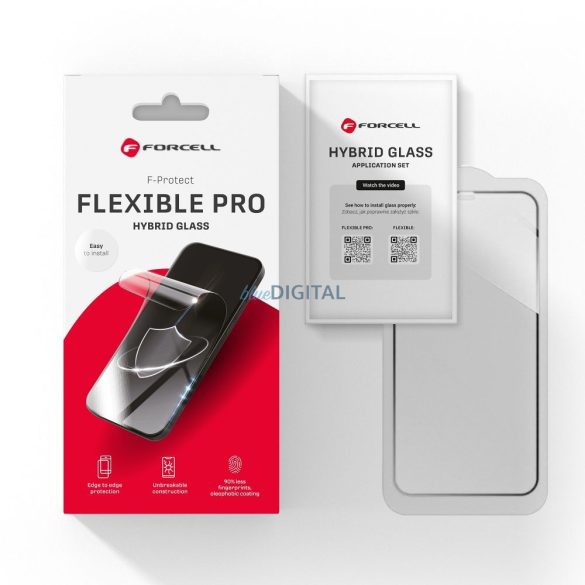 Forcell Flexible Nano 5D edzett üveg Samsung Galaxy A56