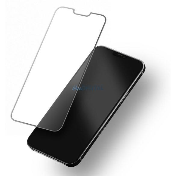 Forcell Ultra Clear Glass edzett üveg kijelzővédő fekete szegéllyel Samsung Galaxy S25 Ultra
