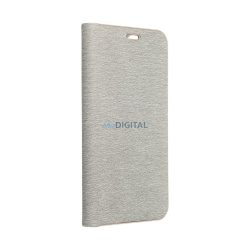   LUNA kinyitható tok Xiaomi Redmi Note 14 4G - ezüst színű