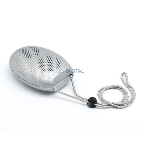 E-3049 bluetooth hangszóró 3W 500mAh - ezüst színű