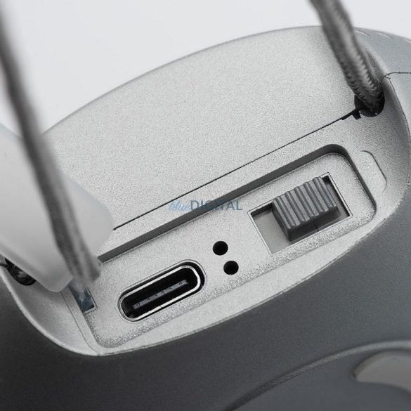 E-3049 bluetooth hangszóró 3W 500mAh - ezüst színű