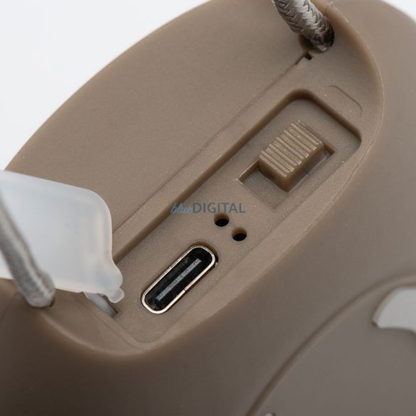 E-3049 bluetooth hangszóró 3W 500mAh - arany színű