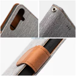 JEANS kinyitható tok Xiaomi Redmi Note 14 4G - szürke
