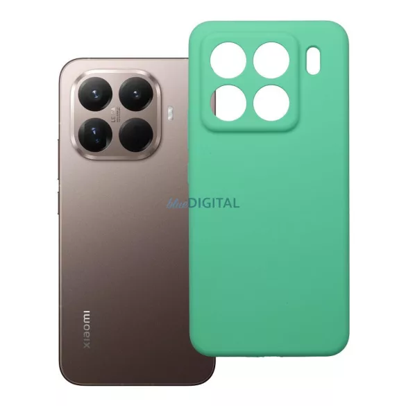 2 mm-es szilikon tok XIAOMI 15 Pro, menta színű