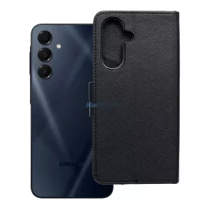 FANCY könyvtok Samsung Galaxy A26 - fekete