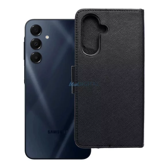 FANCY könyvtok Samsung Galaxy A26 - fekete