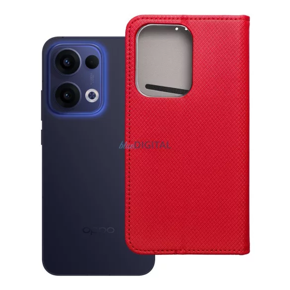 SMART CASE könyvtok Oppo Reno13 - piros
