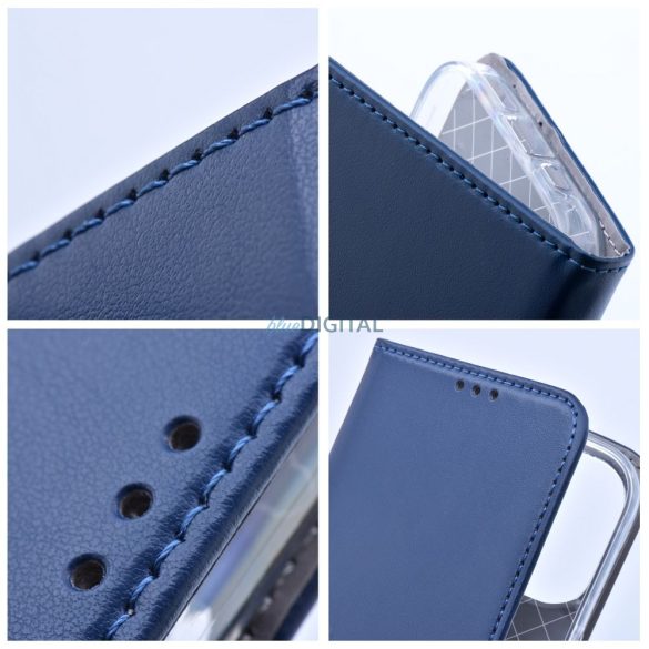 SMART MAGNETO könyvtok Oppo Reno13 Pro - tengerészkék