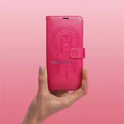   MEZZO könyvtok iPhone 16e - élénk rózsaszín "álomfogó"