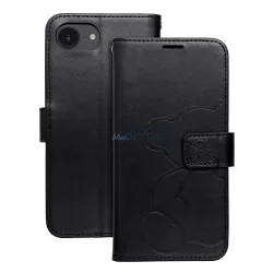 MEZZO könyvtok iPhone 16e - fekete
