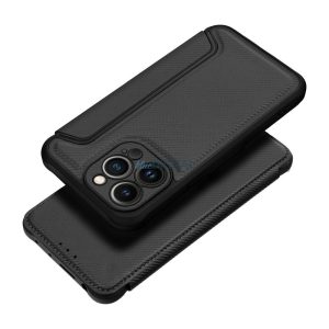 RAZOR könyvtok iPhone 16e - fekete