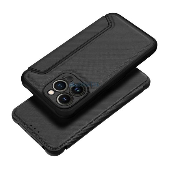 RAZOR könyvtok iPhone 16e - fekete