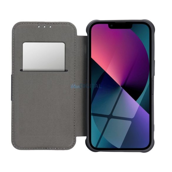 RAZOR könyvtok iPhone 16e - fekete