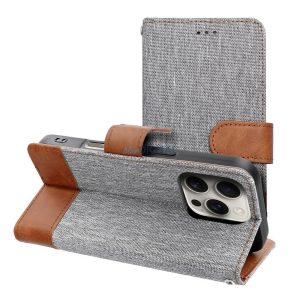 JEANS könyvtok iPhone 16e - szürke
