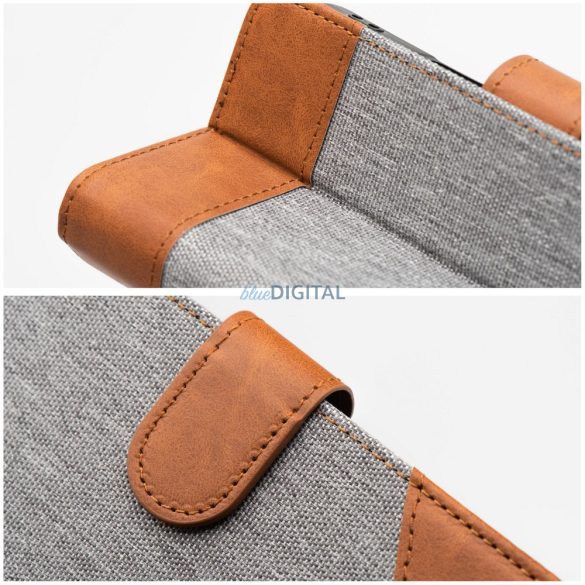 JEANS könyvtok iPhone 16e - szürke