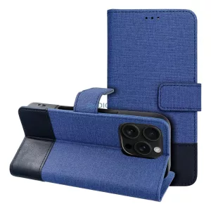 GOMMA könyvtok iPhone 16e - kék