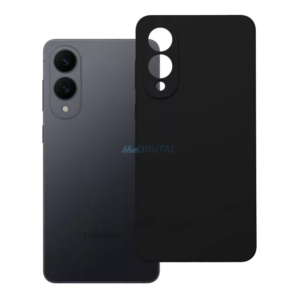 SILICONE 2mm tok Samsung Galaxy S25 Edge - fekete