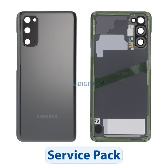 ServicePack hátlap a SAMSUNG S20 G980F/G981B szürke GH82-22068A készülékhez