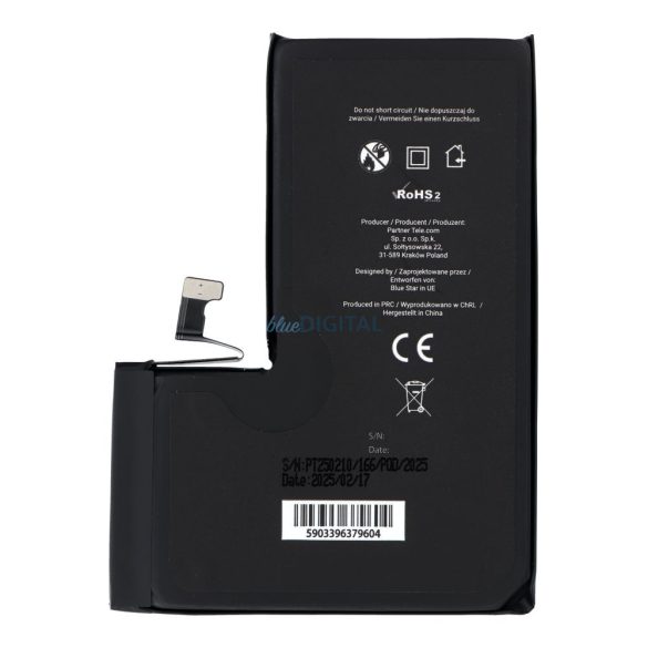 BLUE STAR HQ akkumulátor IPHONE 15 Pro Max 4422 mAh akkumulátorhoz