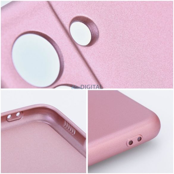 METALLIC tok iPhone 16e - rózsaszín