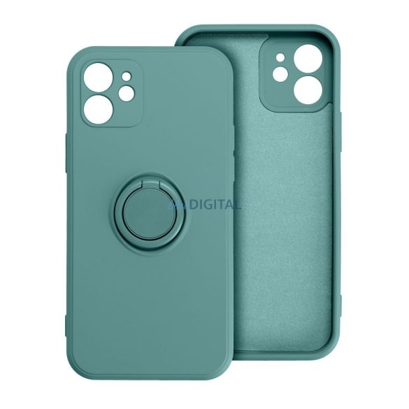 SILICONE RING tok iPhone 16e - zöld