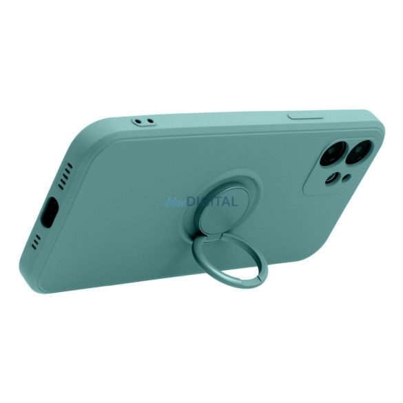 SILICONE RING tok iPhone 16e - zöld