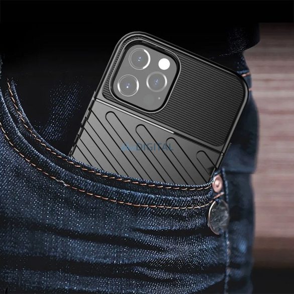 THUNDER tok iPhone 16e - fekete