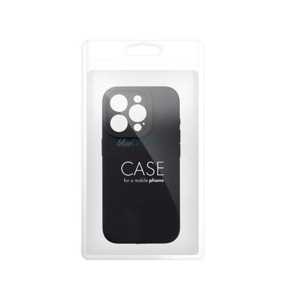 SILICONE 2mm tok iPhone 16e - fekete