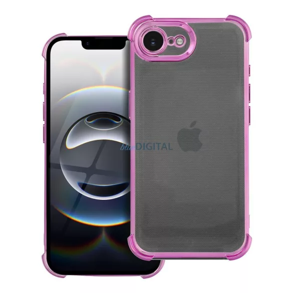 ANTISHOCK ELECTRO tok iPhone 16e - rózsaszín