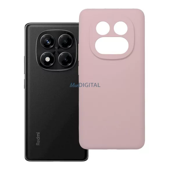 SILICONE 2mm tok Xiaomi Redmi Note 14 Pro 4G - halvány rózsaszín