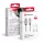 FORCELL F-ENERGY Metal C234 kábel USB-A Type-C QC4.0A 3A 66W 2 m ezüst