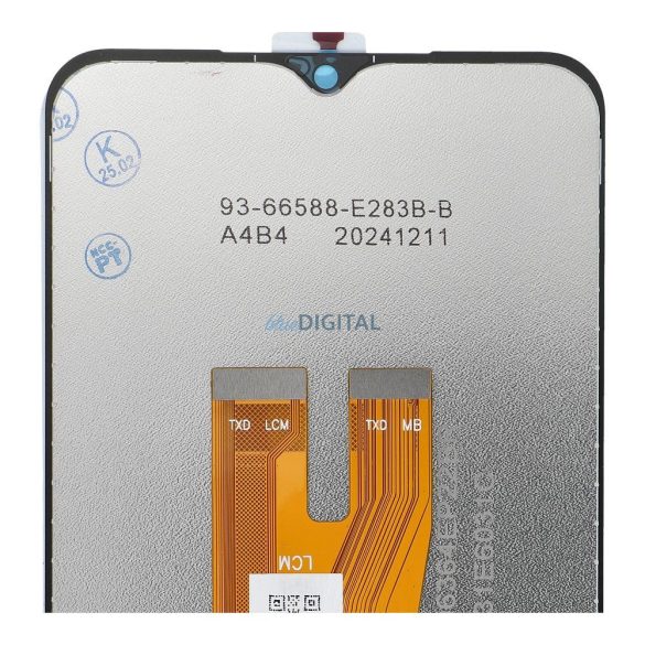 NCC LCD kijelző SAMSUNG A04 A045F/A045M OEM keret nélkül