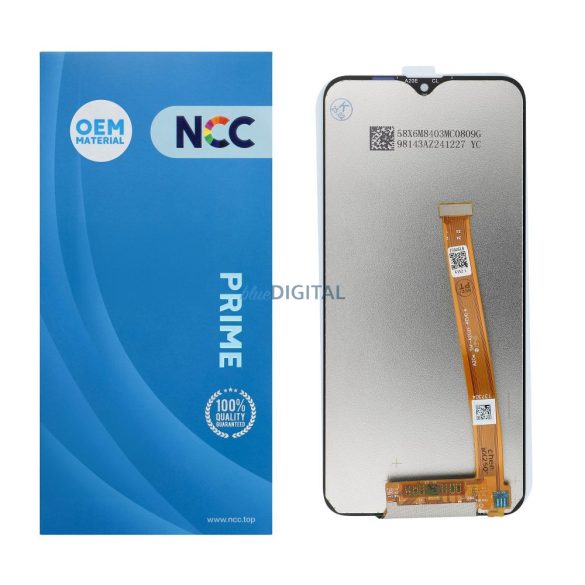 NCC LCD kijelző a SAMSUNG A20E A202F OEM-hez, keret nélkül
