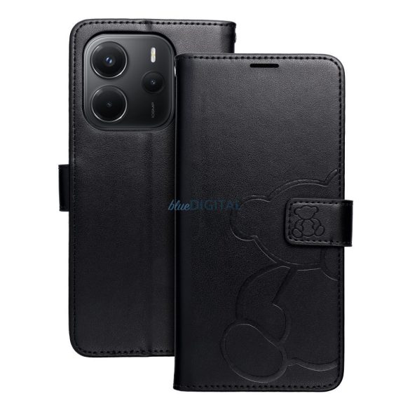 MEZZO könyvtok Xiaomi Redmi Note 14 4G - fekete