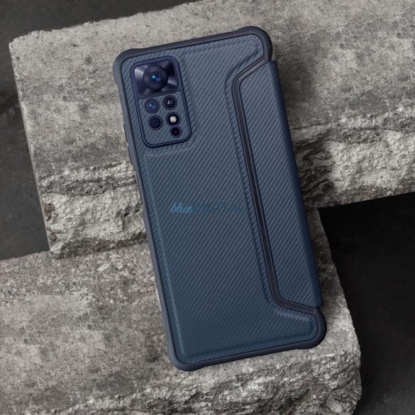 RAZOR könyvtok Xiaomi Redmi Note 14 4G - kék