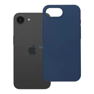 SILICONE tok iPhone 16e - kék