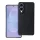 SILICONE MAG COVER MagSafe-kompatibilis tok Samsung Galaxy S25 Edge - fekete