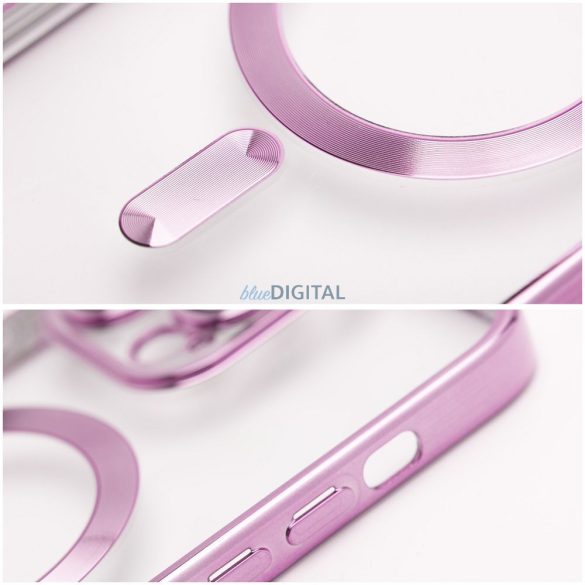 ELECTRO MAG COVER MagSafe-kompatibilis tok Samsung Galaxy S25 Edge - rózsaarany színű