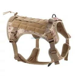 Dog harness TACTICAL size S barna