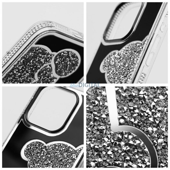 TEDDY BEAR tok iPhone 16e - ezüst színű