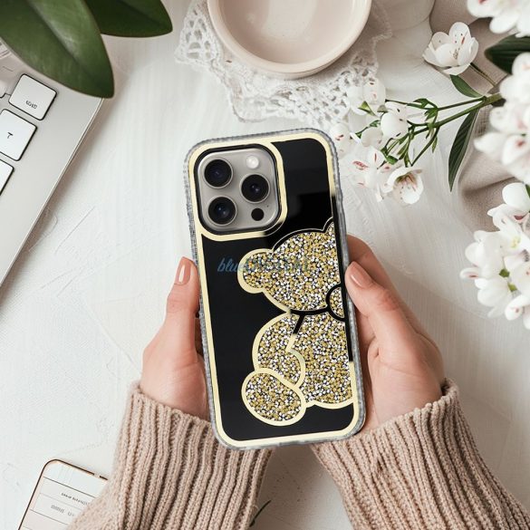 TEDDY BEAR tok iPhone 16e - arany színű